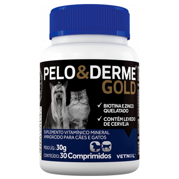 Pelo y derme gold 30 comprimidos
