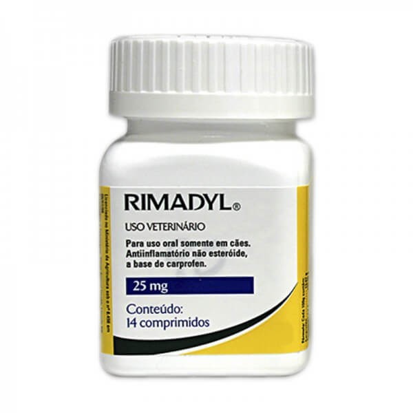 Rimadyl frasco 25 ml 14 tabletas